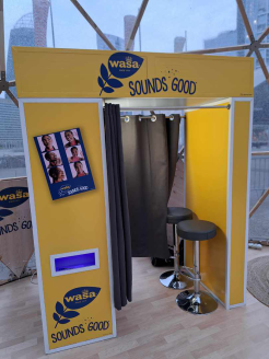 cabine photobooth personnalisée Paris