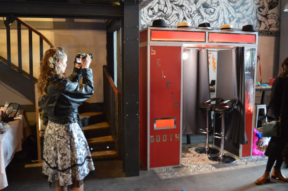 Cabine photo photomaton vintage