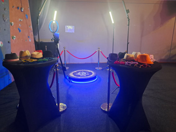 photobooth 360 en location pour soirée d'entreprise